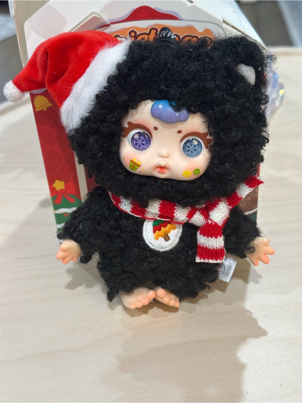 MM Sugar Baby Christmas Series Confirmed Christmas Cat Opened Blind Box